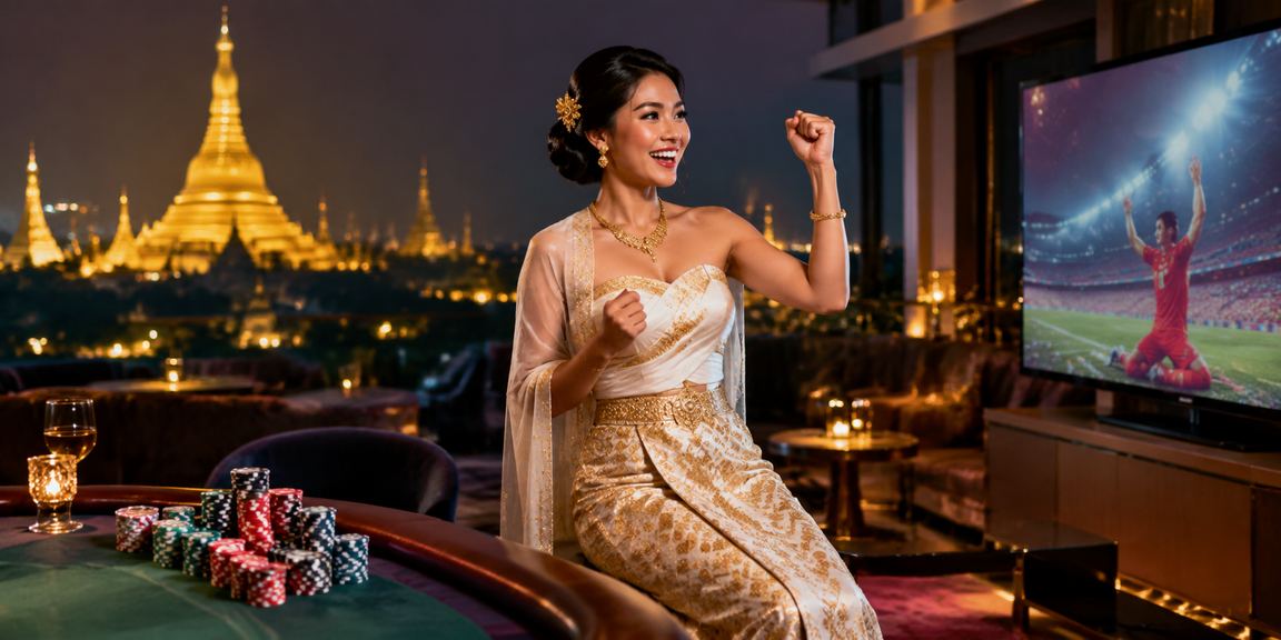 ရန်ကုန်ရွှေတိဂုံအနီး စလော့ကစားသူများအတွက် ဂိမ်းအပြိုင်အဆိုင်